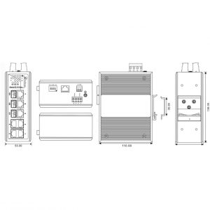 IT-ES7110-IM-3GS - Mechanical Drawing